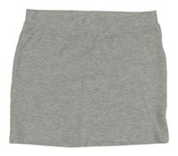 Sivá melírovaná minisukňa H&M