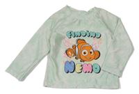 Zeleno-bílé UV triko s Nemem H&M