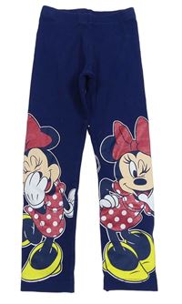 Tmavomodré legíny s Minnie Disney