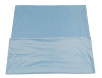 Modrá minky zateplená deka Special Delivery