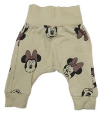 Smetanové turecké tepláky s Minnie H&M