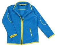 Modrá fleecová prepínaci mikina Tchibo