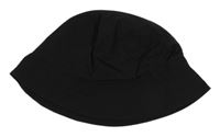 Černý šusťákový klobouk H&M