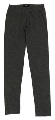 Tmavosivé melírované legíny H.I.S