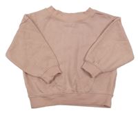 Staroružová oversize mikina H&M