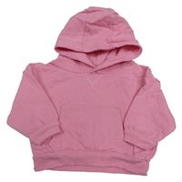 Růžová mikina s kapucí Primark