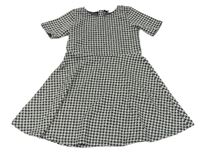 Čierno-biele vzorované šaty H&M