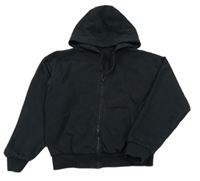 Čierna prepínaci mikina s kapucňou George