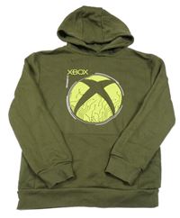 Khaki mikina s kapucí - Xbox Primark