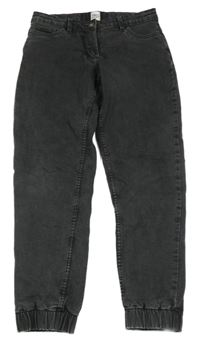 Tmavosivé podšité cuff rifle Lily & Dan