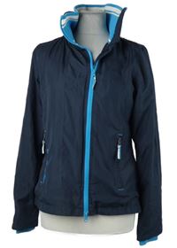 Dámská tmavomodrá šusťáková jarní bunda Steeds 