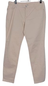 Dámske svetloružové plátenné nohavice C&A