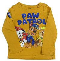 Hořčicové triko s Paw Patrol C&A