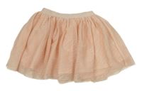 Svetloružová tylová sukňa zn. H&M