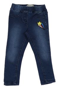 Tmavomodré džegíny s kometou Pocopiano