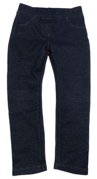 Tmavomodré melírované silnější tregíny Lupilu