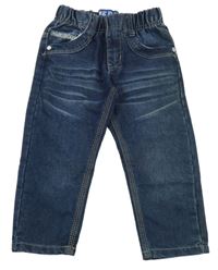 Tmavomodré jogger rifle