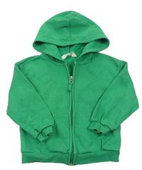 Zelená prepínaci mikina s kapucňou H&M