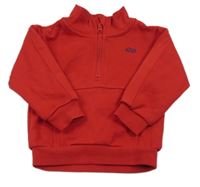 Červená mikina s nákladiakom Primark