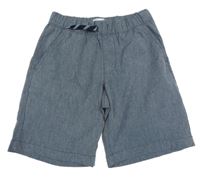 Modrošedé melírované ľahké kraťasy Old Navy