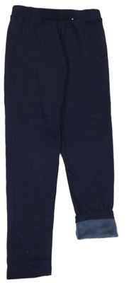 Tmavomodré zateplené tregíny Primark