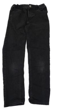 Čierne slim rifle H&M