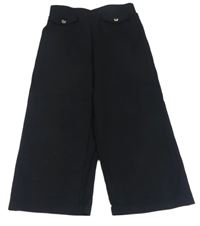 Čierne culottes nohavice Dopodopo
