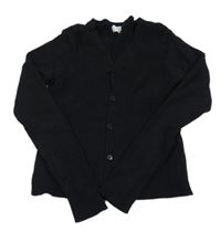 Čierny rebrovaný prepínaci crop sveter zn. Primark