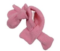 Nové - 2set - Růžová huňatá šála + rukavice H&M