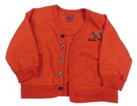 Červená prepínaci mikina s číslom Early Days