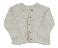 Biely vzorovaný prepínaci sveter Matalan