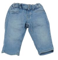 Světlemodré teplákové rifle H&M