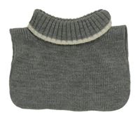 Šedá pletená vsadka s rolákem H&M