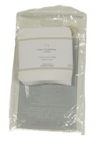 Nové - Bílé silonové punčocháče Paul Costelloe