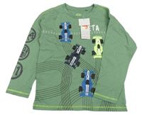 Nové - Khaki triko s formulemi Cool Club