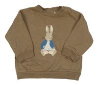 Béžová oversize mikina Petter Rabbit M&S