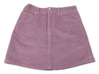 Lila menšestrová sukňa H&M