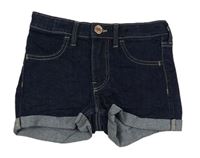 Tmavomodré riflové kraťasy Denim Co.