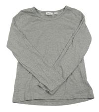 Sivé melírované tričko bpc