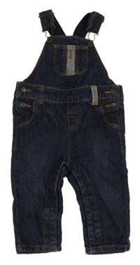 Tmavomodré rifľové na traké nohavice KIABI