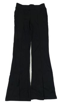 Čierne flare nohavice Page one young