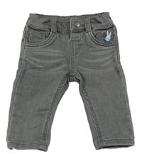 Šedé teplákové rifle se zajíčky - miffy C&A