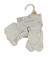 Nové - 4x - Bílé rukavice F&F