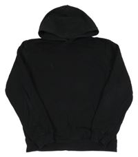 Čierna mikina s vreckom a kapucňou H&M