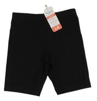 Nové - černé legínové kraťasy Nutmeg