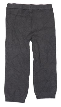 Tmavošedé úpletové tepláky PRIMARK
