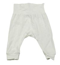 Biele ľahké tepláky H&M