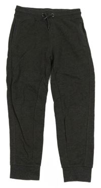 Tmavosivé melírované tepláky Nutmeg