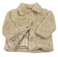 Béžová kožušinová podšitá bunda Nutmeg