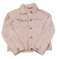 Ružová rifľová bunda Alive